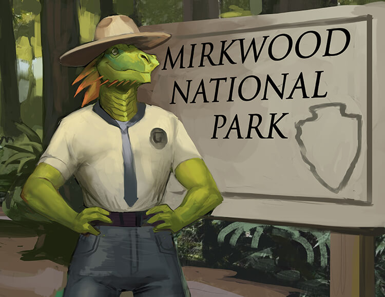Lizardfolk Park Ranger Perfume Oil image 0