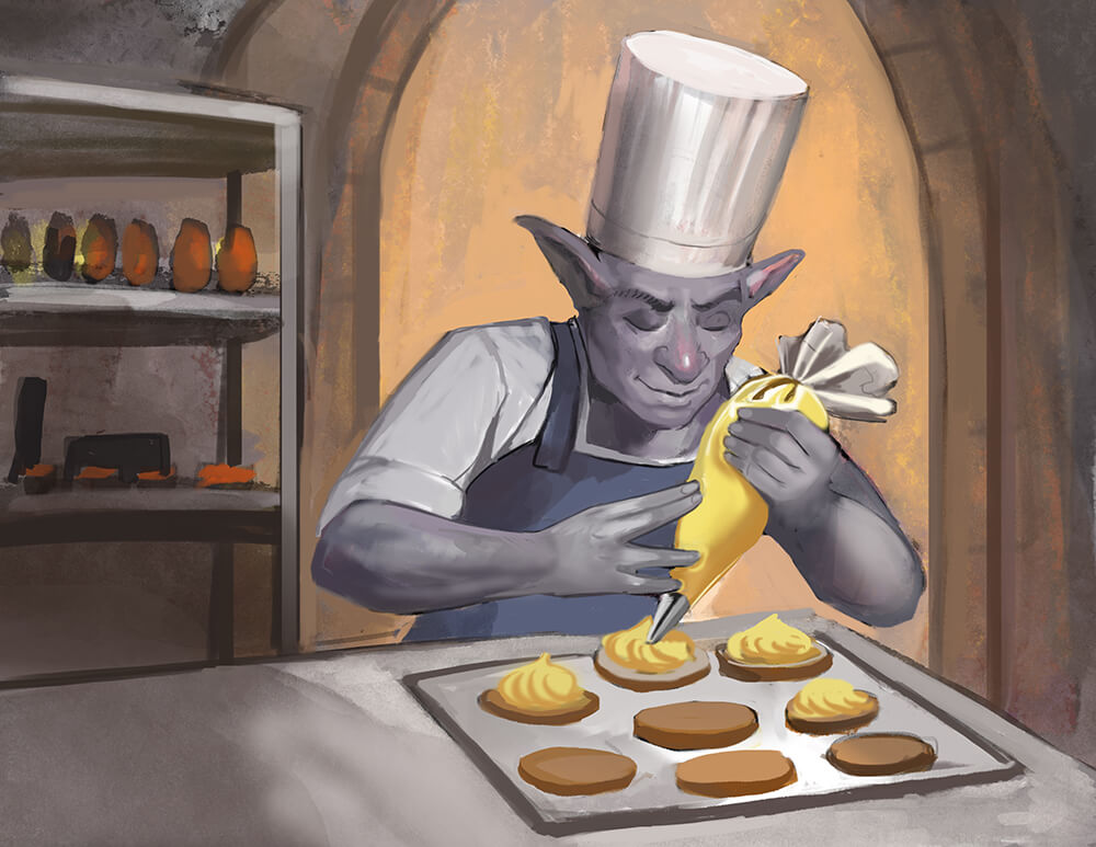 Deep Gnome Pastry Chef Perfume Oil image 0