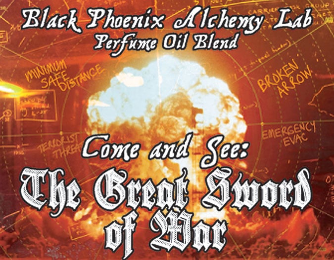 The Great Sword of War Perfume Oil image 0