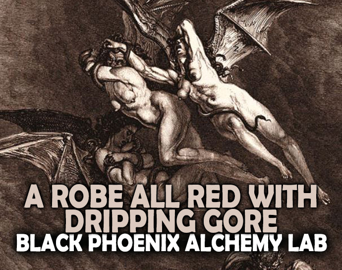 A Robe All Red with Dripping Gore Perfume Oil