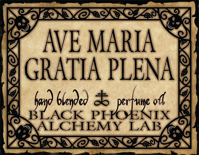 Decorative label with &