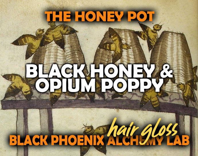 Black Honey and Opium Poppy Hair Gloss