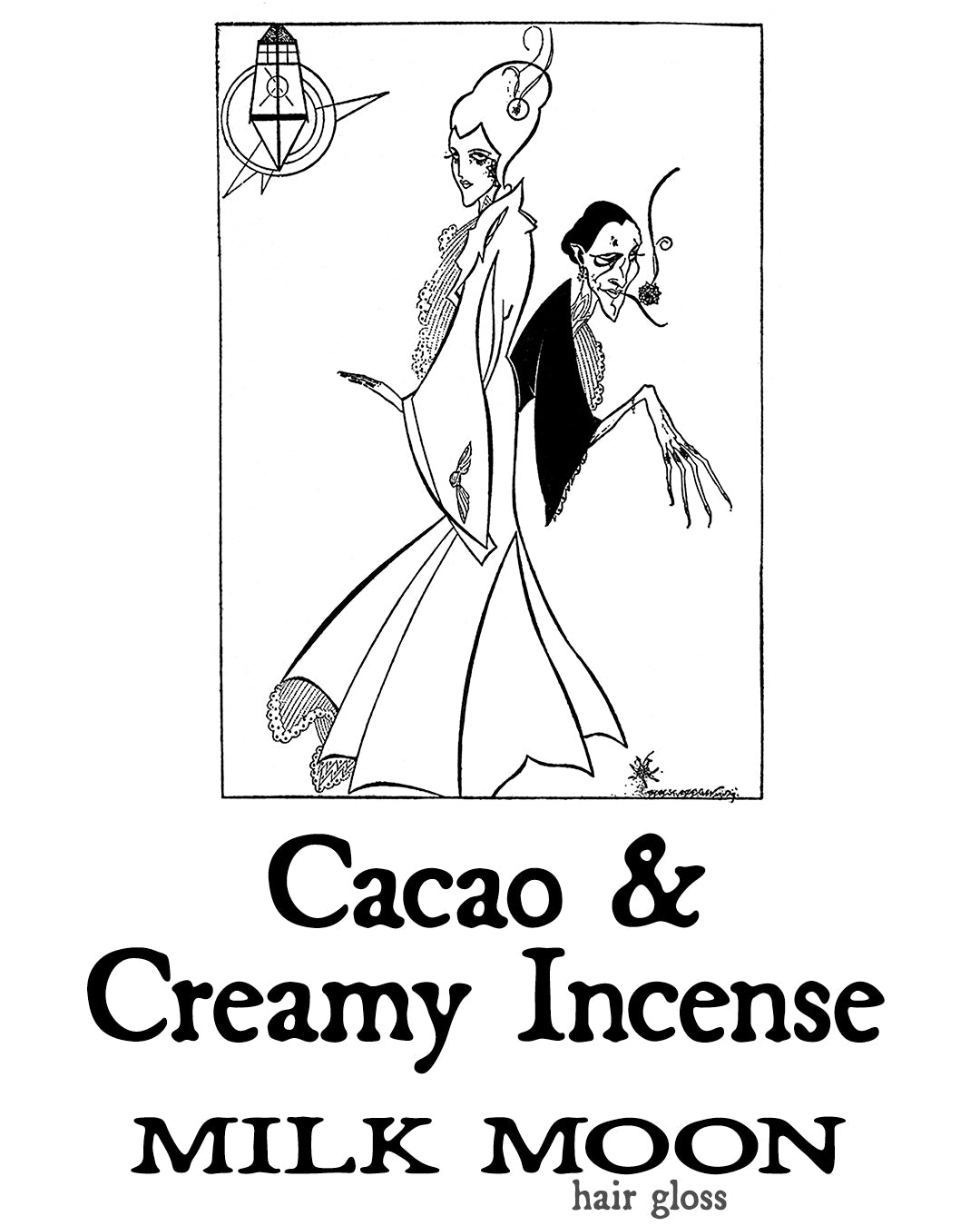 Milk Moon: Cacao &amp; Creamy Incense Hair Gloss