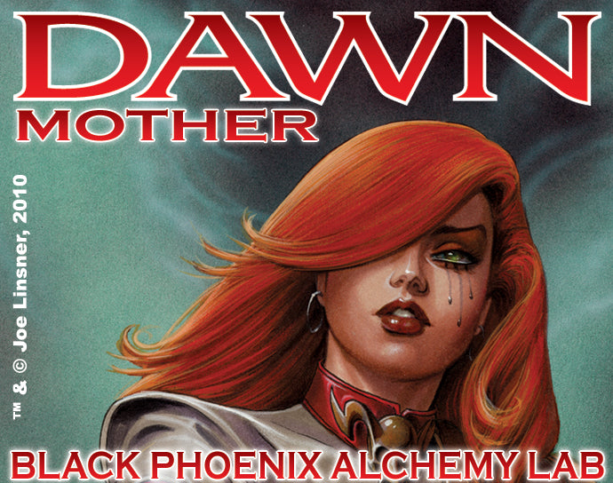 Comic book cover featuring a character with red hair and the title &