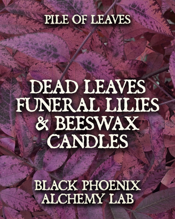 Dead Leaves, Funeral Lilies, and Beeswax Candles Atmosphere Spray