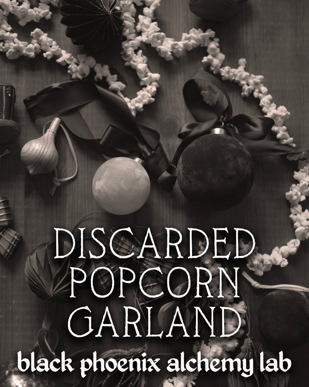 Discarded Popcorn Garland Atmosphere Spray