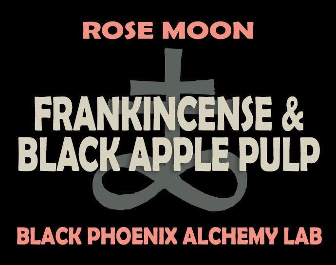 Rose Moon: Frankincense and Black Apple Pulp Perfume Oil