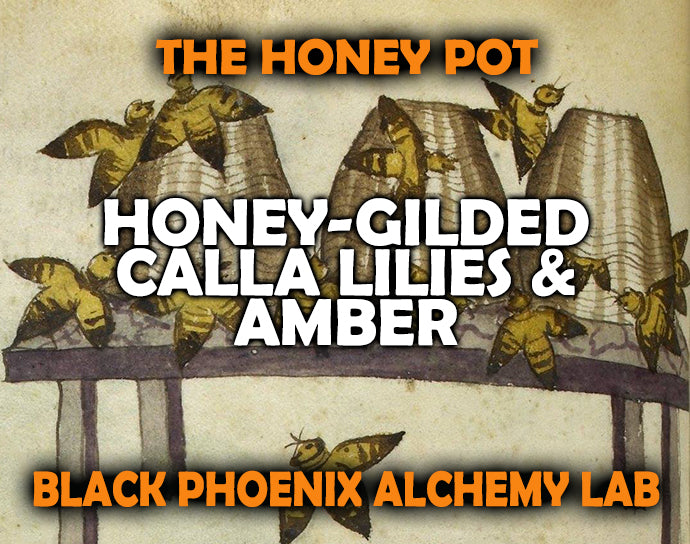 Honey-Gilded Calla Lilies and Amber Perfume Oil