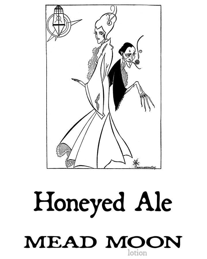 Black Phoenix Alchemy Lab Mead Moon Honeyed Ale lotion bottle
