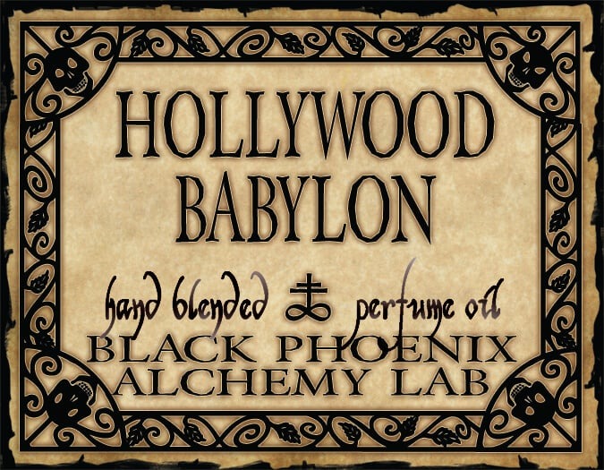 Vintage-style label for &