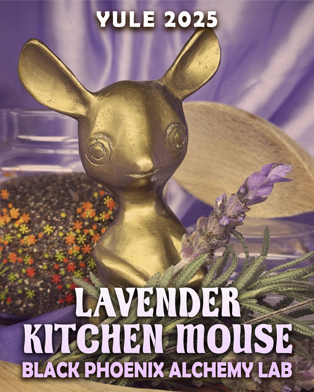 Lavender Kitchen Mouse Hair Gloss