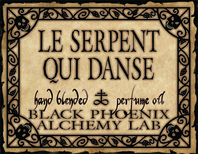 Vintage-style label for &