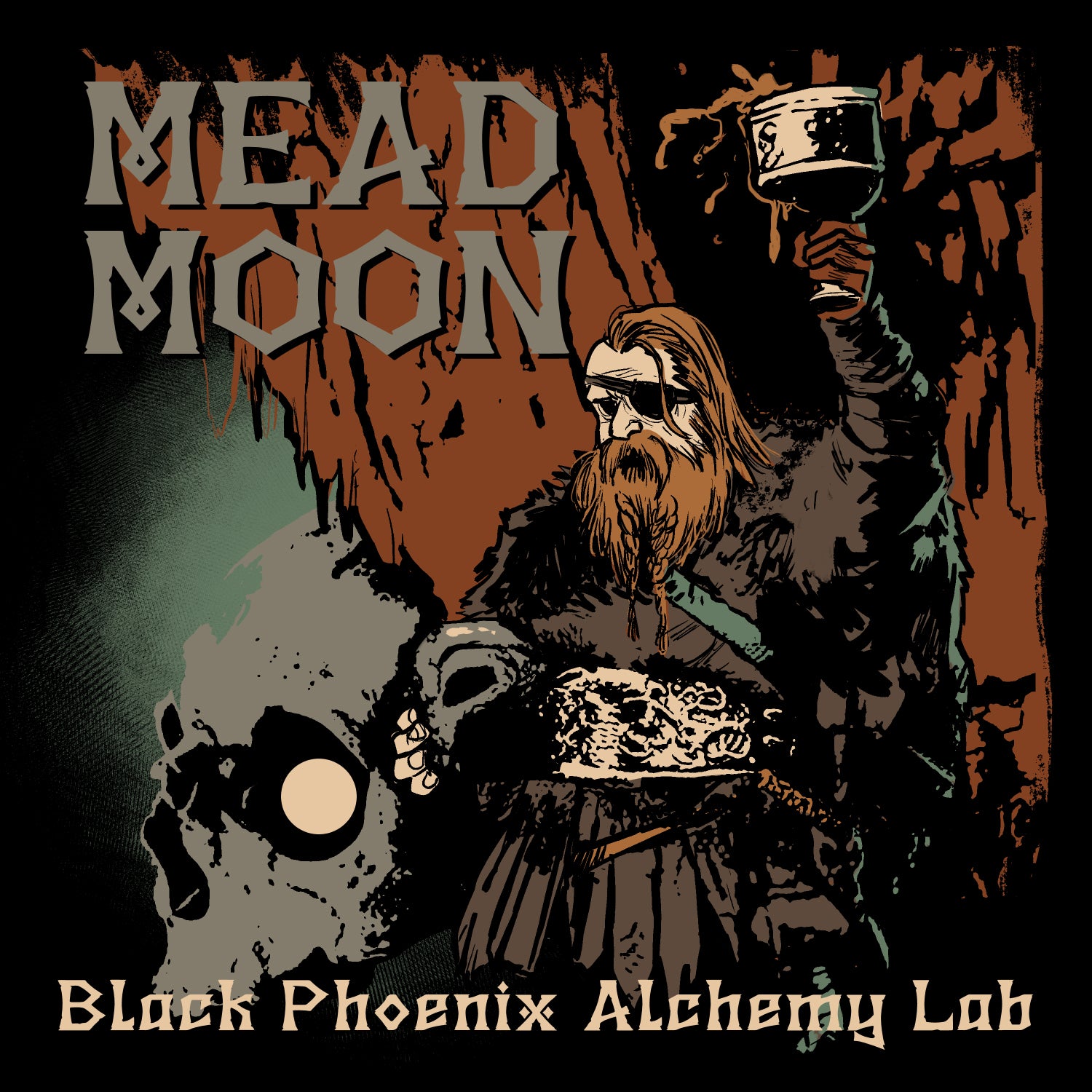 Black Phoenix Alchemy Lab Mead Moon Lunacy Sticker