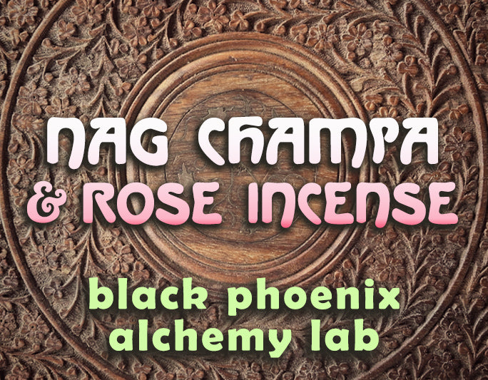 Nag Champa &amp;amp; Rose Incense Perfume Oil