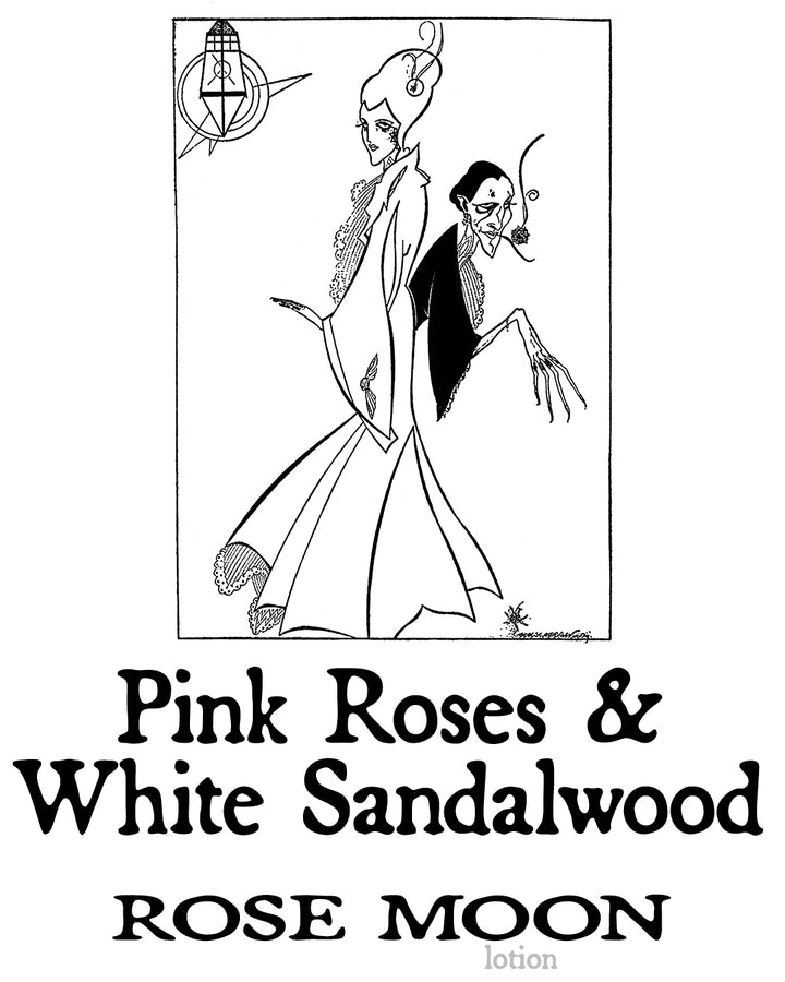 Rose Moon: Pink Roses and White Sandalwood Lotion