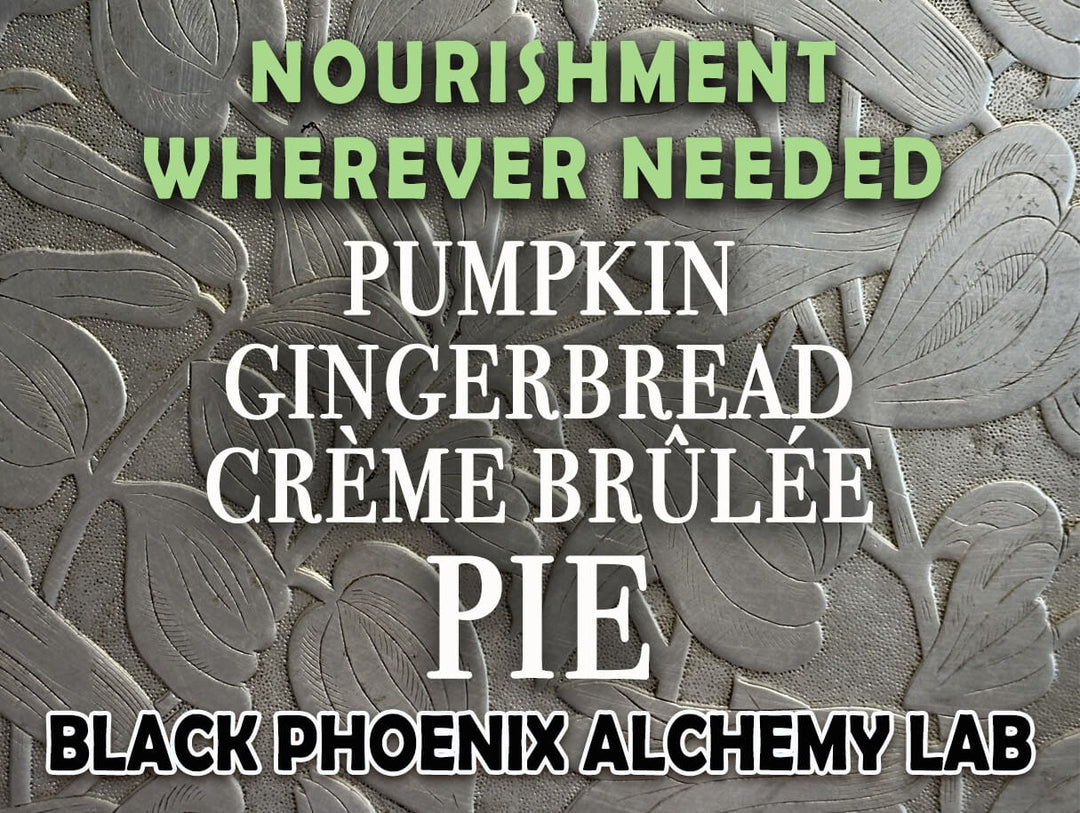 Pumpkin Gingerbread Creme Brulee Pie Perfume Oil