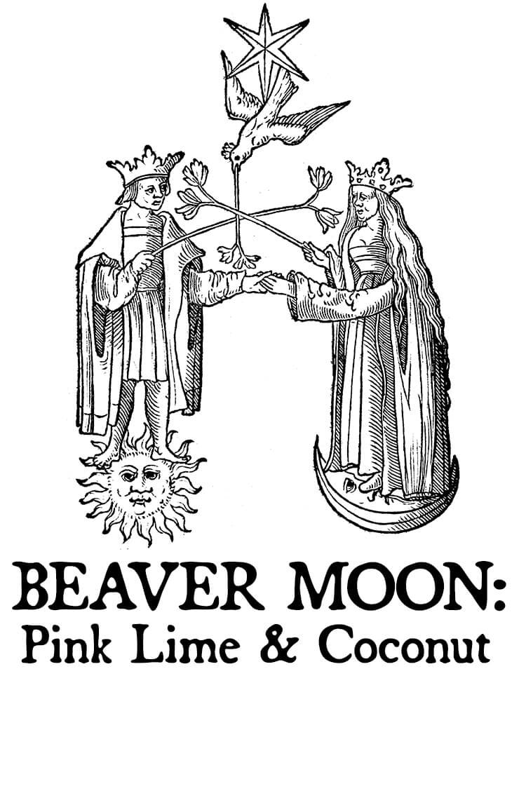 Beaver Moon: Pink Lime &amp;amp; Coconut Hair Gloss