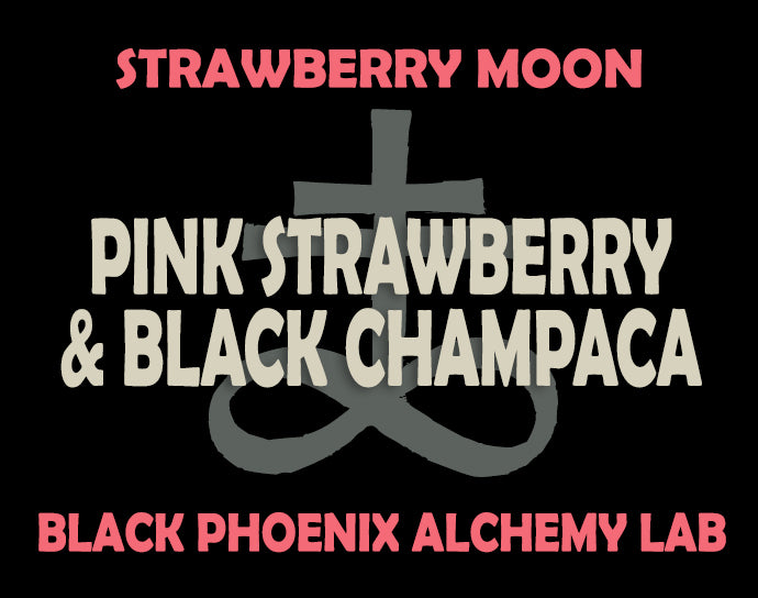 Strawberry Moon: Pink Strawberry and Black Champaca Perfume Oil