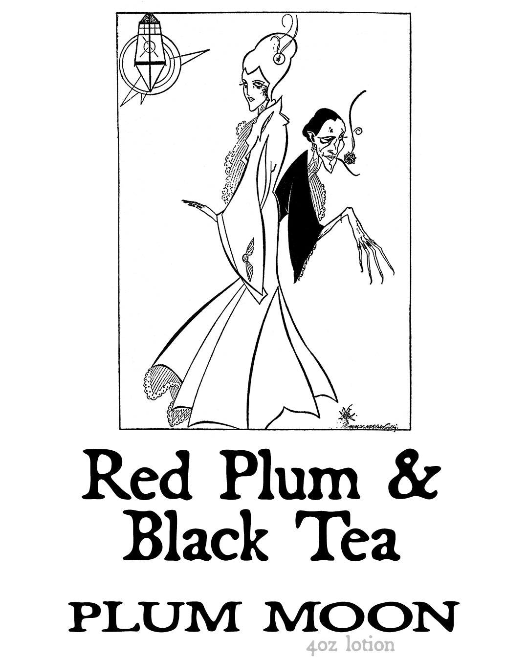 Plum Moon: Red Plum and Black Tea Lotion
