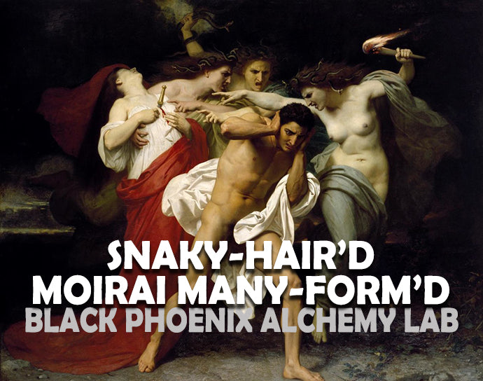 Snaky-Hair’d Moirai Many-Form’d Perfume Oil