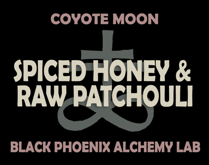 Coyote Moon: Spiced Honey and Raw Patchouli Perfume Oil