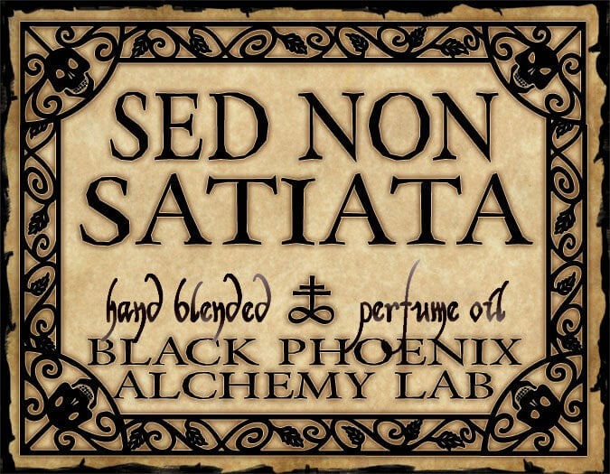 Vintage-style label for &