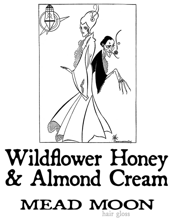 Mead Moon: Wildflower Honey and Almond Cream Hair Gloss