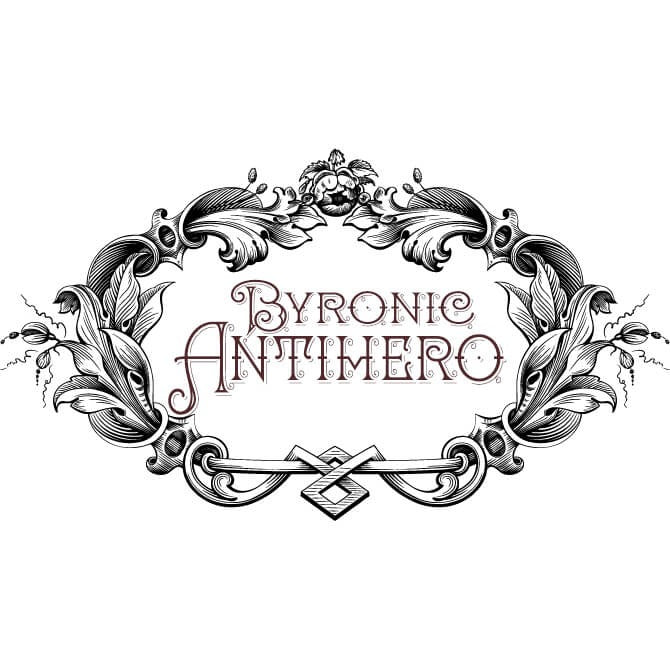 Decorative logo with &