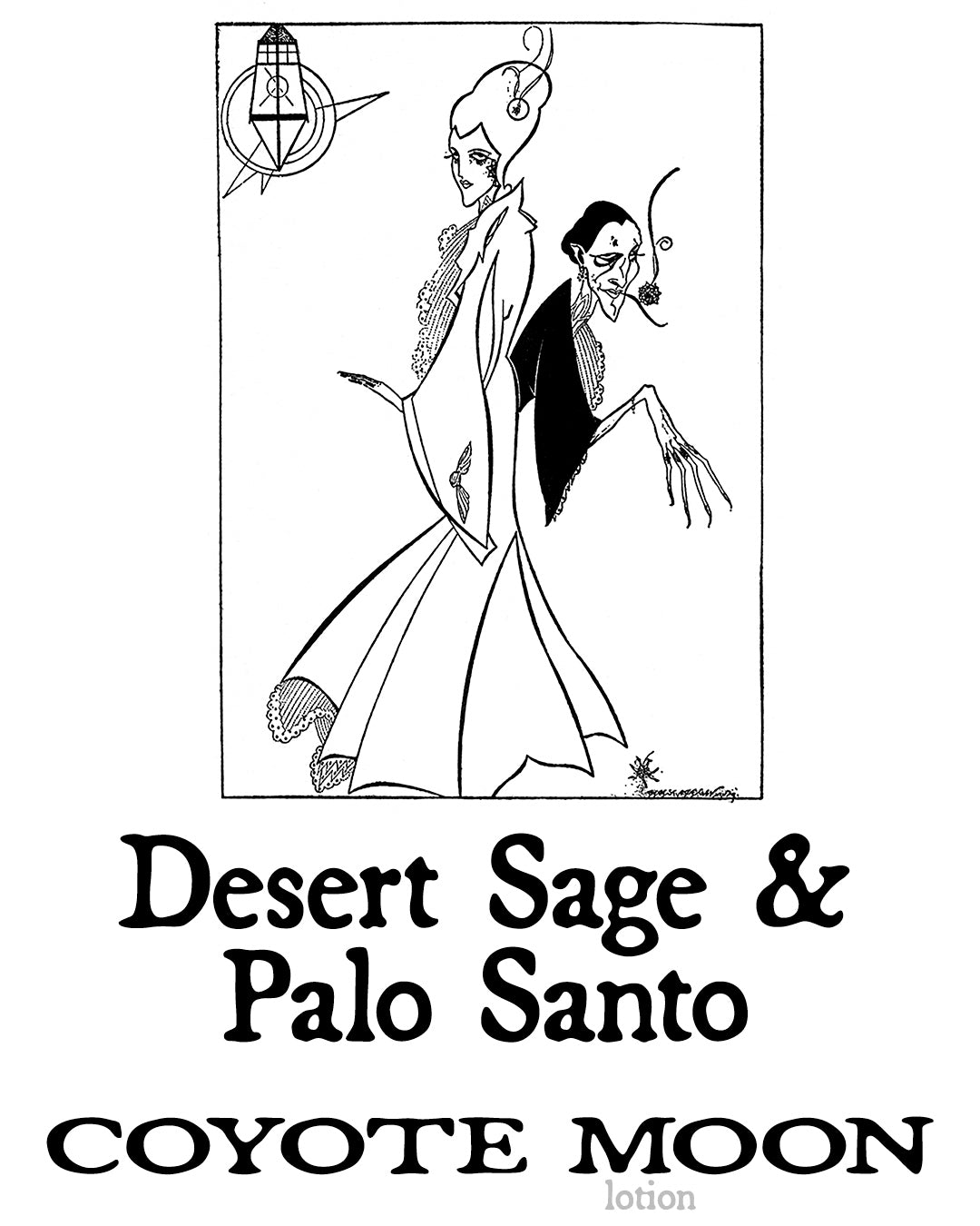 Coyote Moon: Desert Sage and Palo Santo Lotion