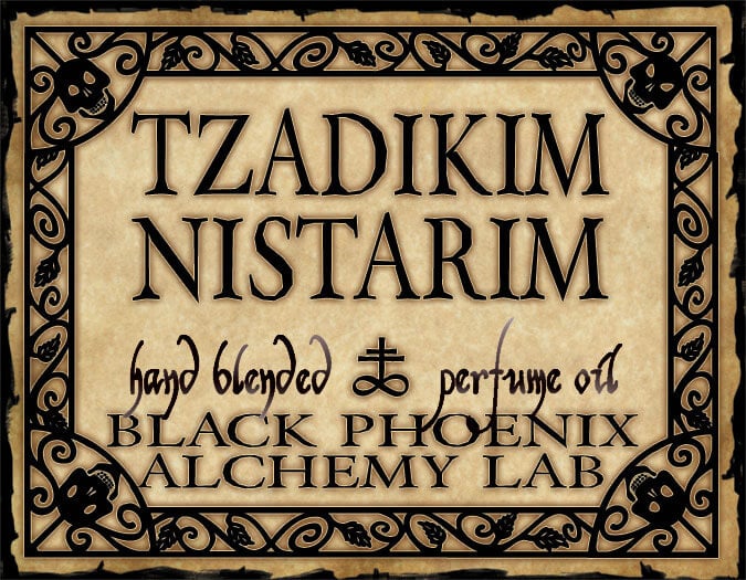 Tzadikim Nistarim Perfume Oil image 0