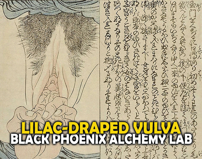 Lilac-Draped Vulva Perfume Oil