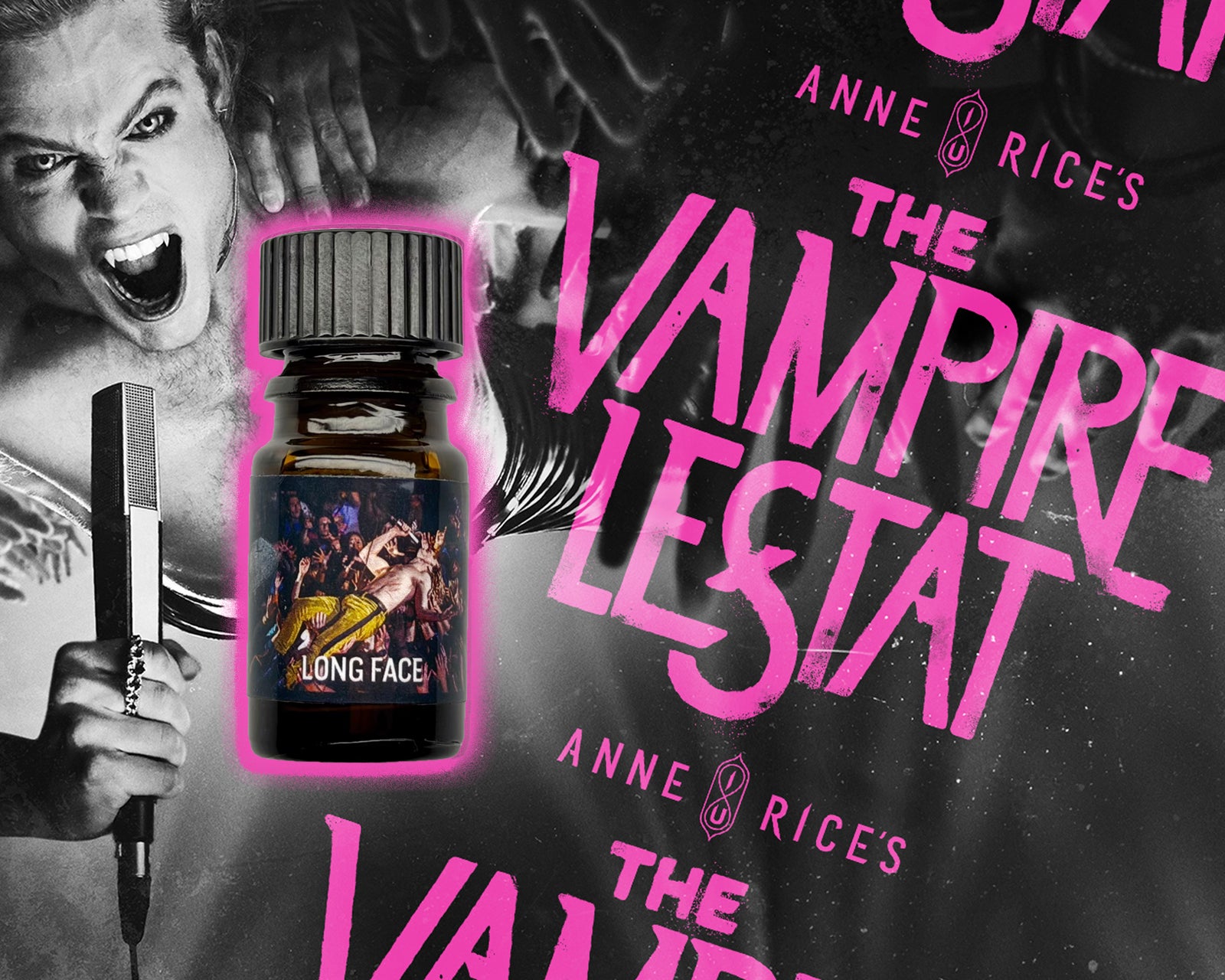 Lestat de Lioncourt crowd surfing shirtless with microphone — The Vampire Lestat x AMC, Interview with the Vampire Season 3
