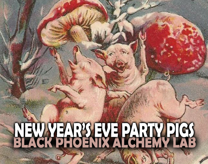 New Year’s Eve Party Pigs Perfume Oil