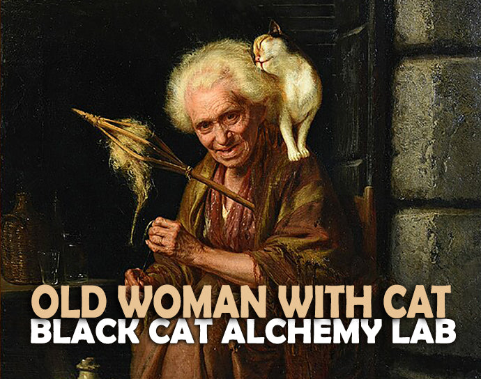 Old Woman With Cat Perfume Oil