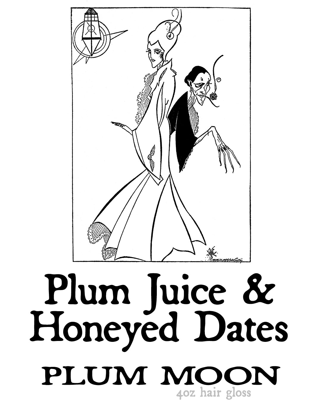 Plum Moon: Plum Juice and Honeyed Dates Hair Gloss
