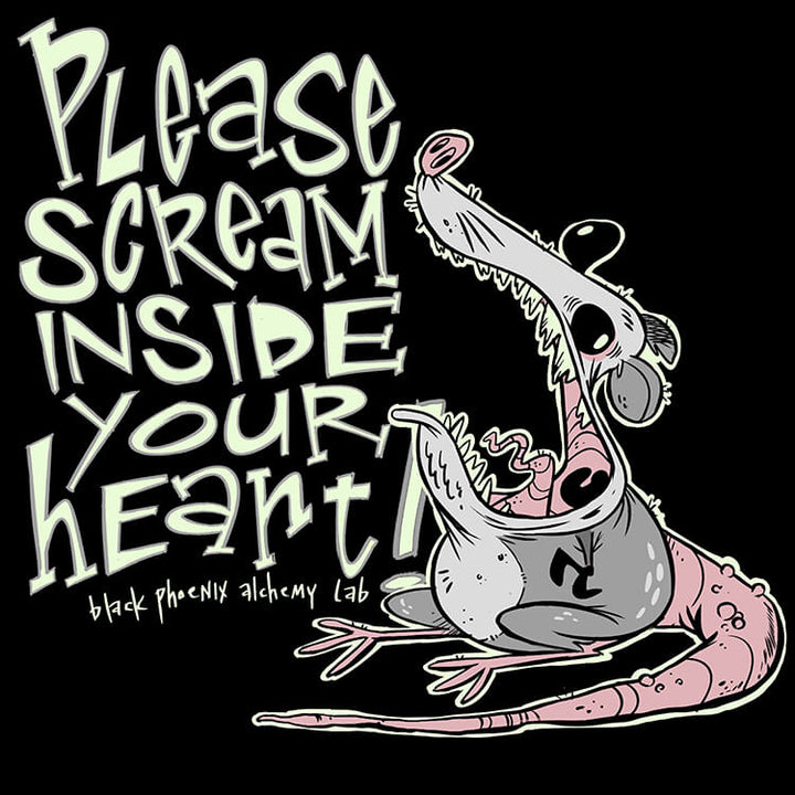 Please Scream Inside Your Heart Tee