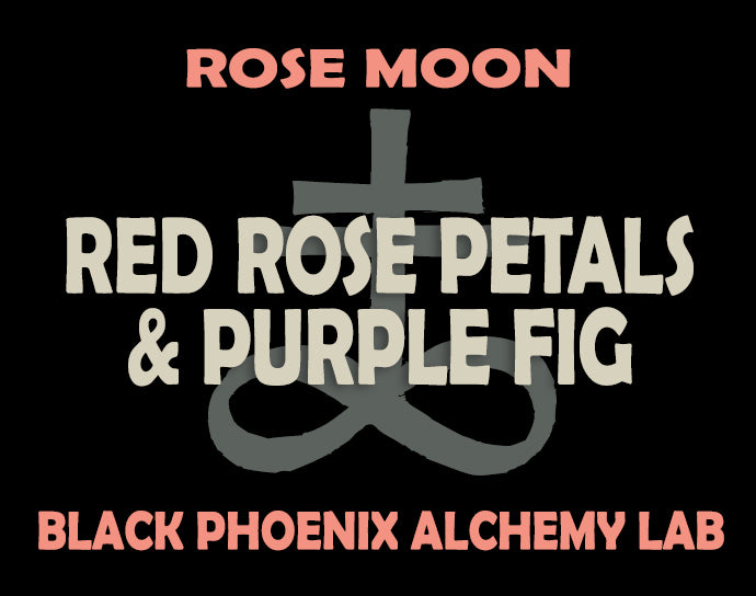 Rose Moon: Red Rose Petals and Purple Fig Perfume Oil