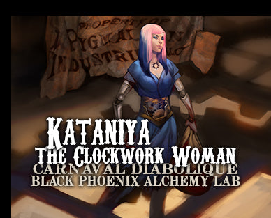 Kataniya, The Clockwork Woman Perfume Oil