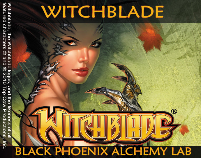Witchblade comic book cover with a woman&