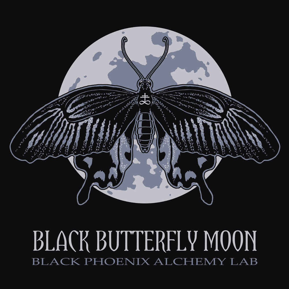 Black Butterfly Moon