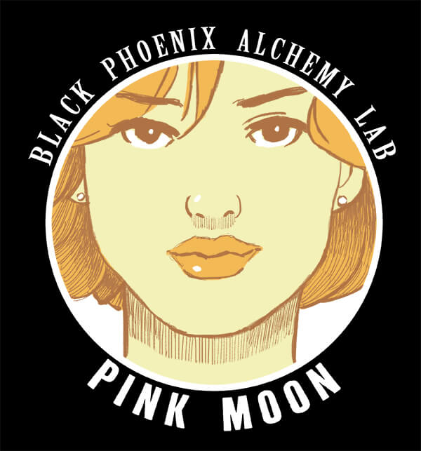 pink moon t shirt