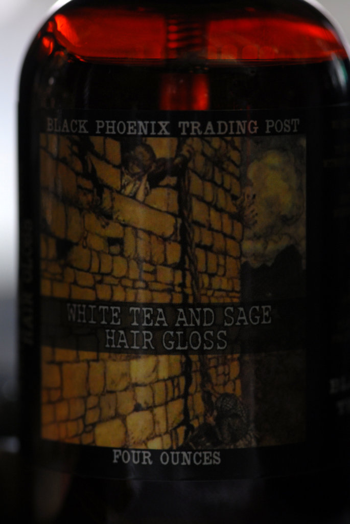 White Tea & Sage Hair Gloss Black Phoenix Alchemy Lab