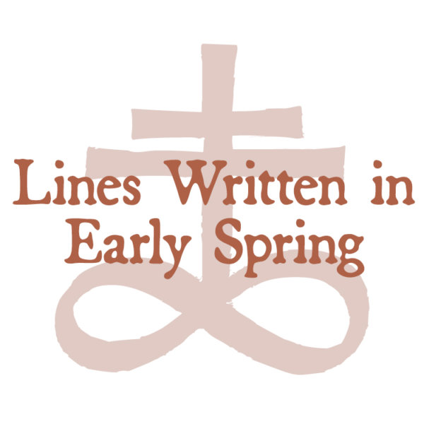 BPAL brimstone logo with the text Lines Written in Early Spring