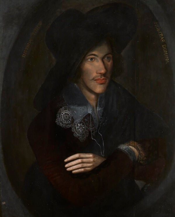 Portrait of John Donne as a young man, artist unknown
