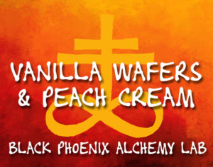Vanilla Wafers and Peach Cream Label Art