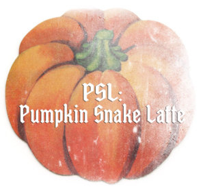 psl pumpkin snake latte