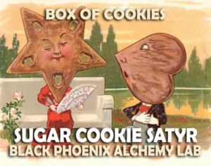 Label art for Sugar Cookie Satyr