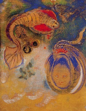 Art for ANIMALS AT THE BOTTOM OF THE SEA by Odilon Redon