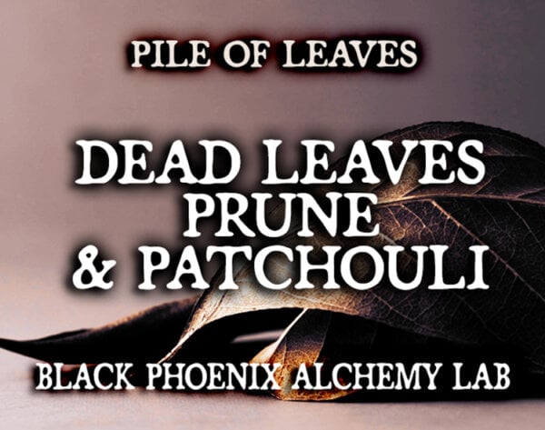 DEAD LEAVES, PRUNE, AND PATCHOULI