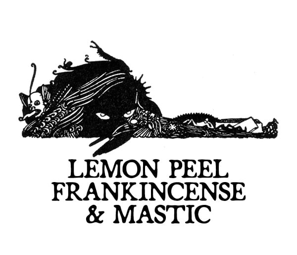 LEMON PEEL, FRANKINCENSE, AND MASTIC